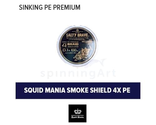 Шнур Squid Mania Smoke Shield x4 PE