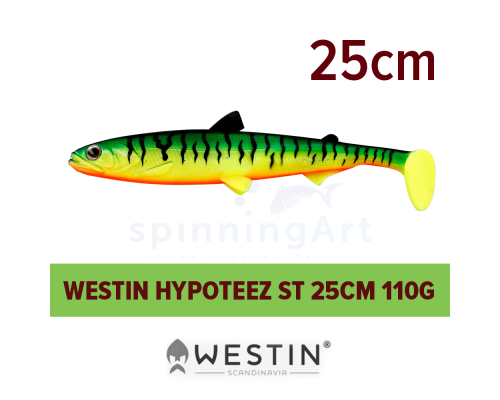 Приманка Westin HypoTeez ST 25cm 110g Crazy Firetiger
