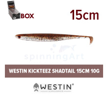 Приманка Westin KickTeez Shadtail 15cm 10g Bait Pearl