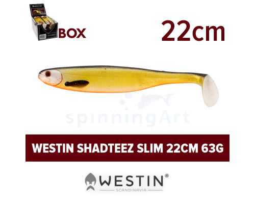 Приманка Westin ShadTeez Slim 22cm 63g Official Roach