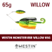 Приманка Westin MonsterVibe (Willow) 65g Crazy Firetiger