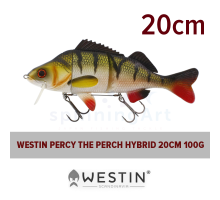 Приманка Westin Percy the Perch Hybrid 20cm 100g Low Floating Bling Perch