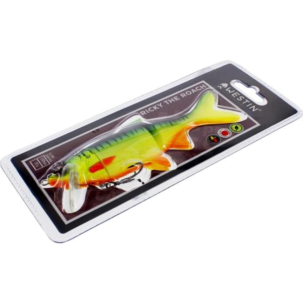 Приманка Westin Ricky the Roach Hybrid 15cm 36g Low Floating Firetiger