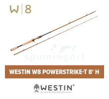 Спиннинг Westin W8 Powerstrike-T 8'/240cm H 50-120g Octagon Tube