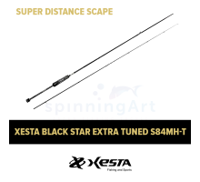 Спиннинг XESTA Black Star Extra Tuned 2.55m 1.5-18gr S84MH-T Super Distance Scape