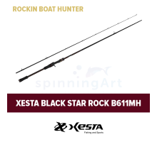 Спиннинг XESTA Black Star ROCK B611MH ROCKIN BOAT HUNTER