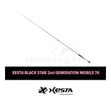Спиннинг Xesta Black Star 2nd Generation S74 Mobile 