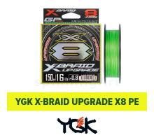 Шнур YGK X-Braid Upgrade X8 150m #0.8/16 Lb 