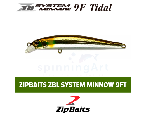Воблер Zip Baits ZBL System Minnow 9F Tidal #820R