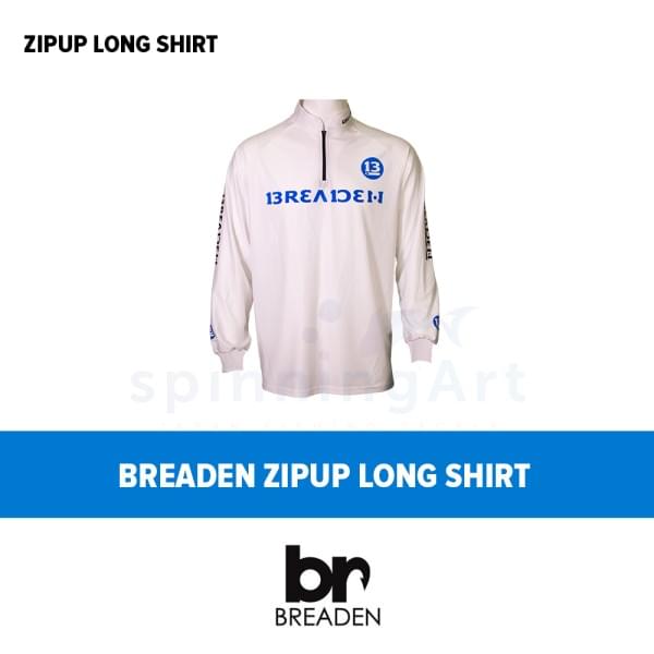 Футболка Breaden Zipup Long Shirt