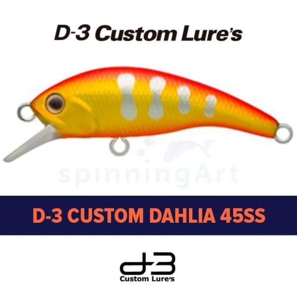 Воблер D-3 Custom Dahlia 45SS #26