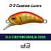 Воблер D-3 Custom Dahlia 30SS 3.2g #19