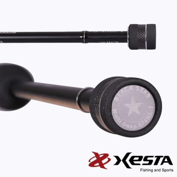 Спиннинг XESTA Black Star 2025 S69L-S 2.05m 0.6-10gr Sharp Friction
