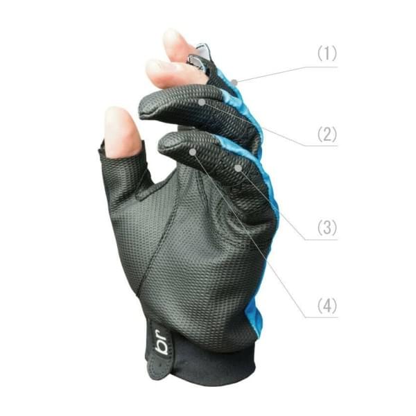 Перчатки Breaden Naked3 Light Game Glove (XS) - синий