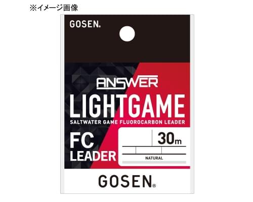 Флюрокарбон GOSEN Answer Light Game FC Leader 30m #1.5