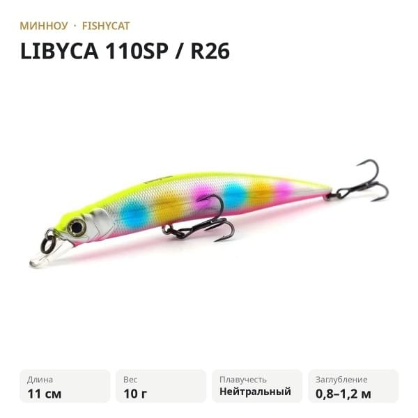 Воблер FISHYCAT LIBYCA 110SP / R26