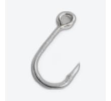 Крючок Breaden Single Hook SH01 размер M (для воблеров)