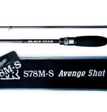 Спиннинг XESTA Black Star S78M-S 2.34m 1-20g Avenge Shot
