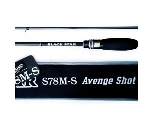 Спиннинг XESTA Black Star S78M-S 2.34m 1-20g Avenge Shot