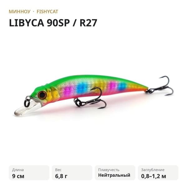 Воблер FISHYCAT LIBYCA 90SP / R27