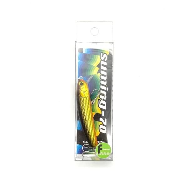 Воблер SumLures SUMING 70F Hologram Gold Black OB