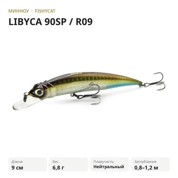 Воблер FISHYCAT LIBYCA 90SP / R09