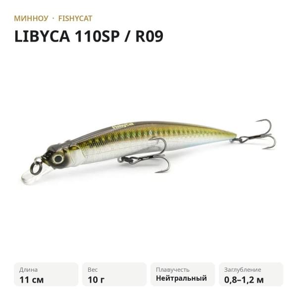 Воблер FISHYCAT LIBYCA 110SP / R09