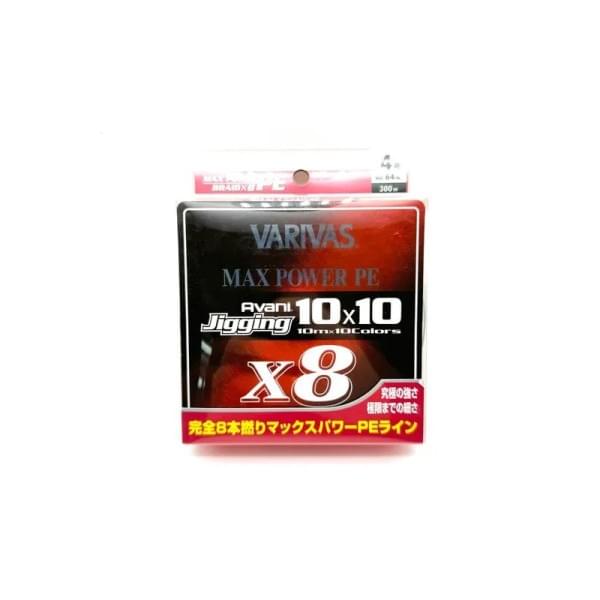 Шнур Varivas Avani Jigging X8 10*10 Max Power PE 4 300m #multicolor