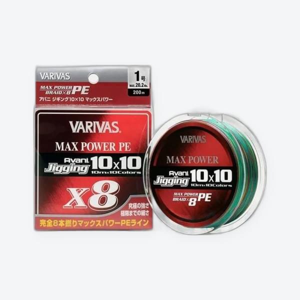 Шнур Varivas Avani Jigging X8 10*10 Max Power PE 4 300m #multicolor