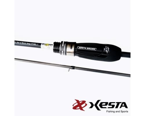 Спиннинг XESTA Black Star 2025 S74ML-T 2.24m 0.8-12gr Multi Swap