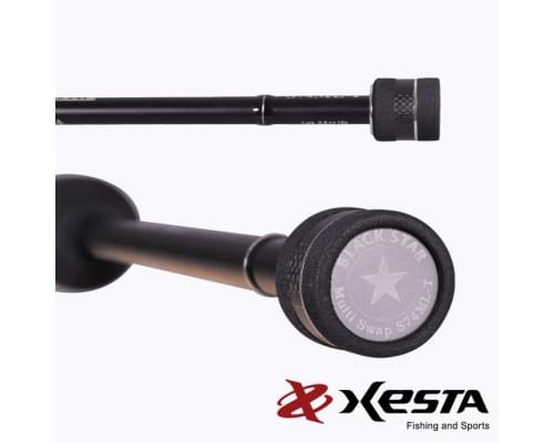 Спиннинг XESTA Black Star 2025 S74ML-T 2.24m 0.8-12gr Multi Swap
