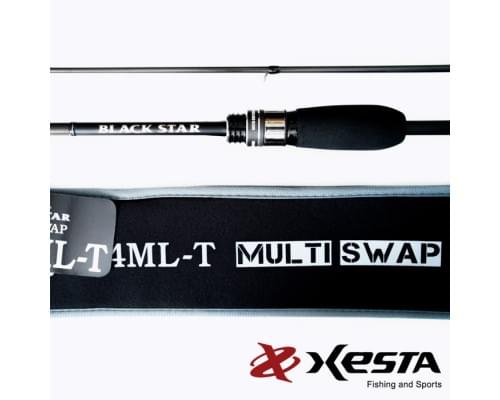 Спиннинг XESTA Black Star 2025 S74ML-T 2.24m 0.8-12gr Multi Swap