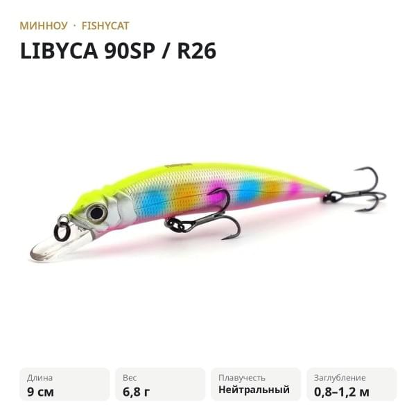 Воблер FISHYCAT LIBYCA 90SP / R26