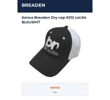 Кепка Breaden Dry cap #212 col.04 BLKxWHT