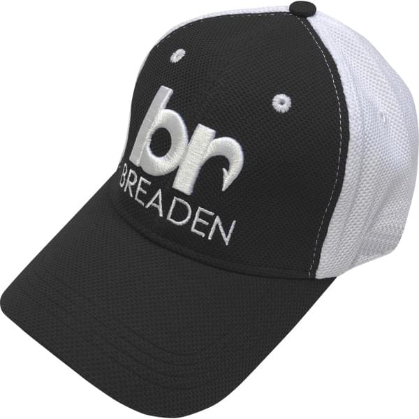 Кепка Breaden Dry cap #212 col.04 BLKxWHT