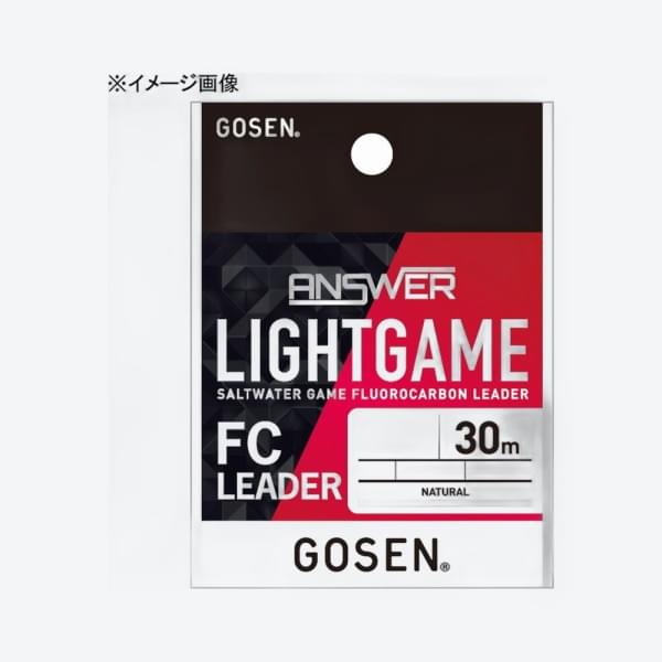 Флюрокарбон GOSEN Answer Light Game FC Leader 30m #1.0