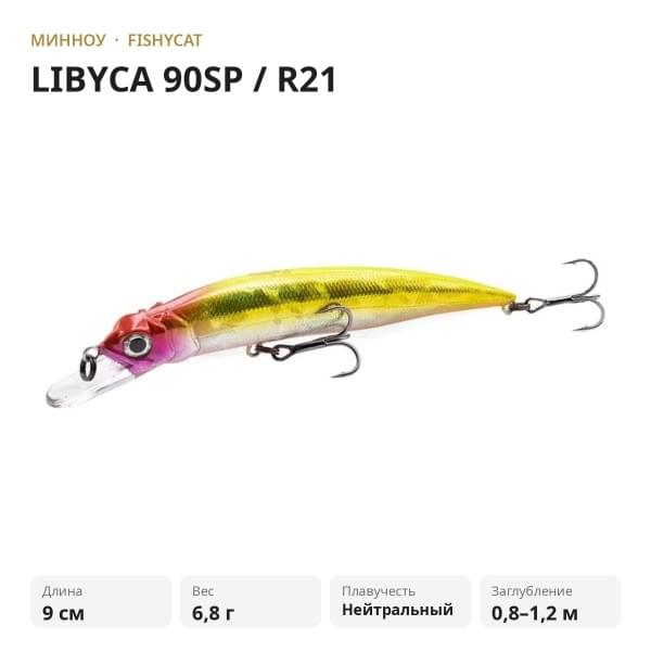 Воблер FISHYCAT LIBYCA 90SP / R21