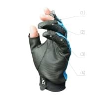Перчатки Breaden Naked3 Light Game Glove (M) - черный-камуфляж