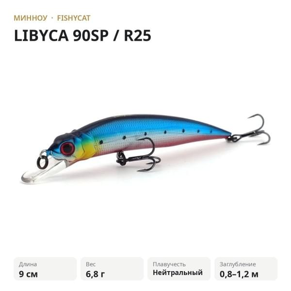 Воблер FISHYCAT LIBYCA 90SP / R25