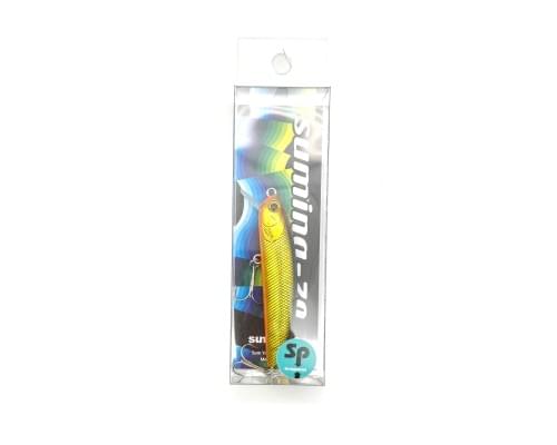 Воблер SumLures SUMING 70SP Hologram Gold Black OB