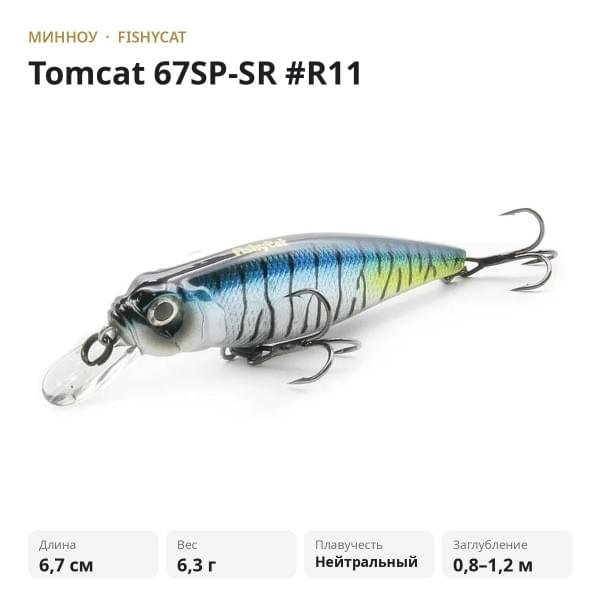 Воблер Fishycat Tomcat 67SP-SR #R11