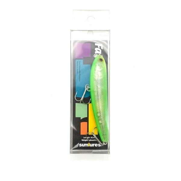 Воблер SumLures FAT-SUM JR 82F Double Lime