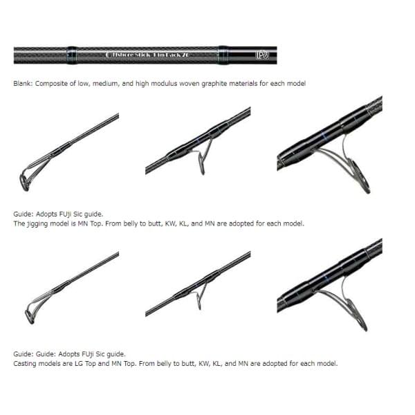 Спиннинг Smith LimPack 70 OLP-S86SH/C4 for casting