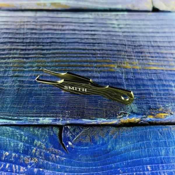 Пинцет Smith для заводных колец Split Ring Pincette 55мм. Gold