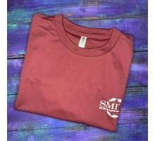 Футболка SMITH dark red № XXL(3L) 52/54