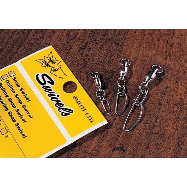 Карабины Smith Cross Lock Bearing Swivel №04 (63кг. 2шт./упак.)