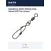 Карабины Smith Rolling Snap Swivel №0 (7шт./упак)