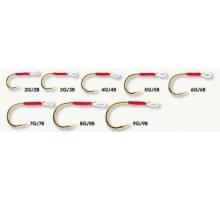 Крючки Smith для воблеров и блесен Assist Hook Vertical №B2 (5шт./упак.) 5мм.