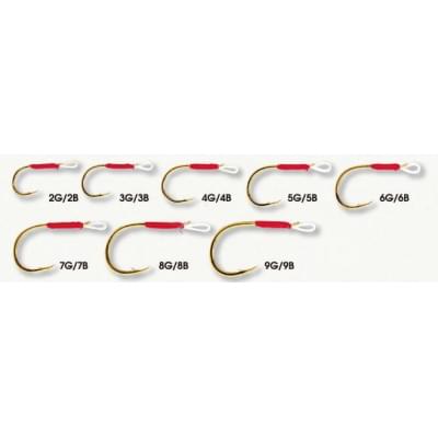 Крючки Smith для воблеров и блесен Assist Hook Vertical №B5 (5шт./упак.) 8мм.