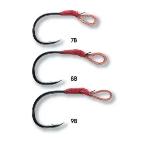 Крючки Smith для воблеров и блесен Sure Hook Heavy Duty Vertical №8B (4шт./упак.)